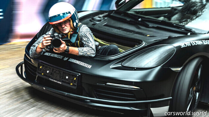 Porsche раскрывает секретный Boxster, который снимал её самые быстрые автомобили | Carscoops